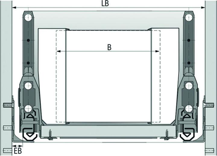Immagine prodotto Hettich Organizzazione interna per cassetti OrgaStore 810