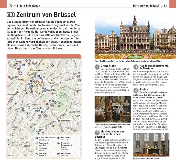 Image du produit TOP10 Reiseführer Brüssel & Flandern (Allemand, DK Verlag Voyage, 2024)