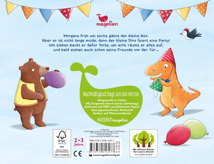 Image du produit Morgens früh um sechs gähnt der kleine Rex (Allemand, Nicola Anchor, 2024)