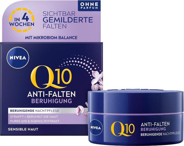 Actual product image NIVEA Q10 Sensitive, Night Cream, 50 ml (50 ml)
