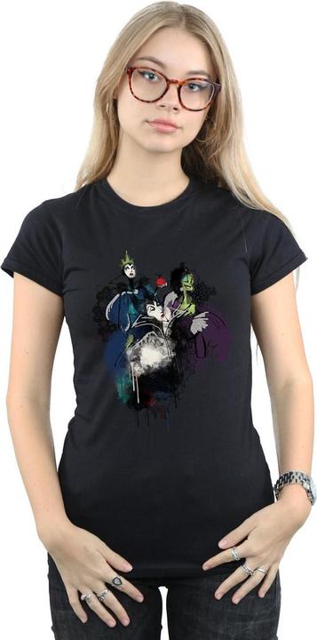 Actual product image Disney Womens/Ladies Villains Cotton T-Shirt (XXL)