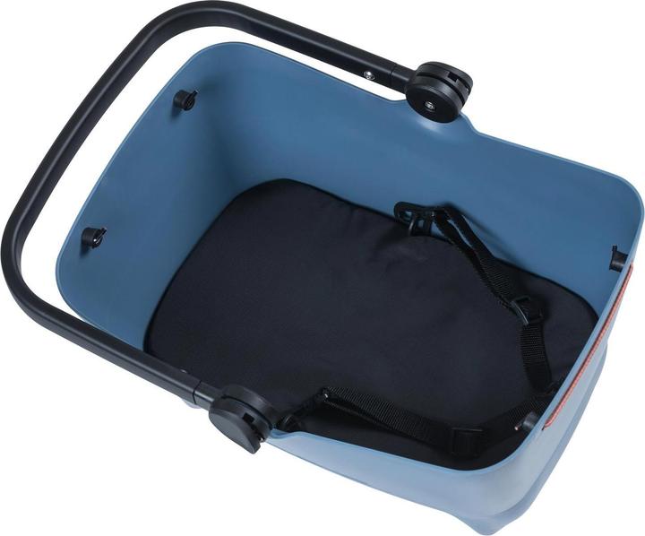 Actual product image Basil Buddy dog bicycle basket for luggage carrier (28 l)