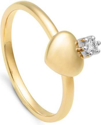 Produktbild Breuning RING - BRILL. 0,05 Ct. H/si (56, 585/14 K Gold)