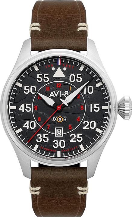 AVI-8 AV-4097-01 Pilot Hawker Hurricane Automatik 46mm 5ATM (46 mm)