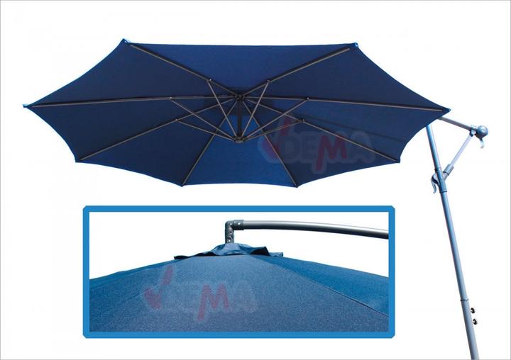 Produktbild Dema Ampelschirm - Ø 3m Blau