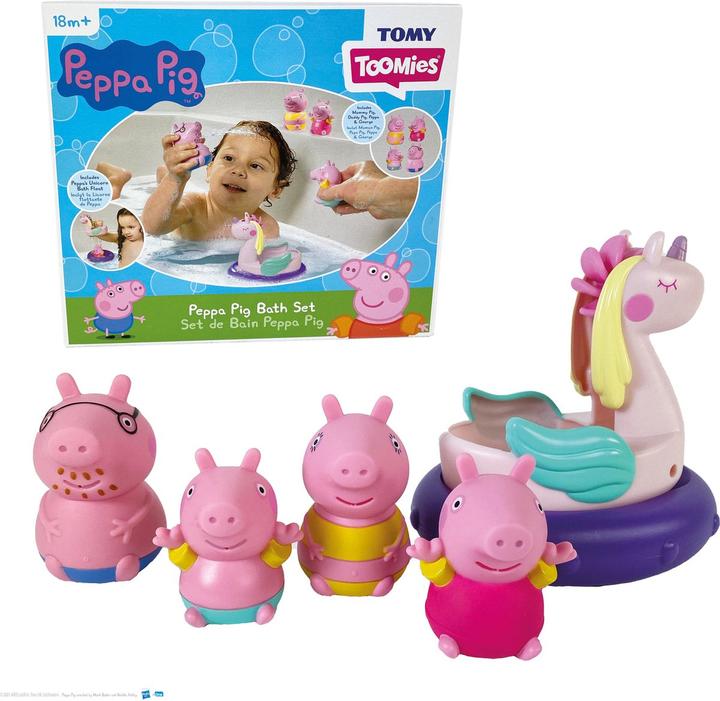 Image du produit Tomy Toomies Peppa Pig Bath Set