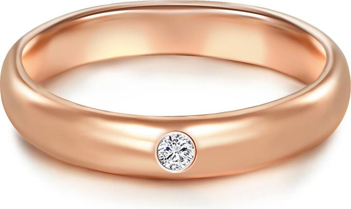 Trilani Damen Sterling Silber Zirkonia roségold - 4194