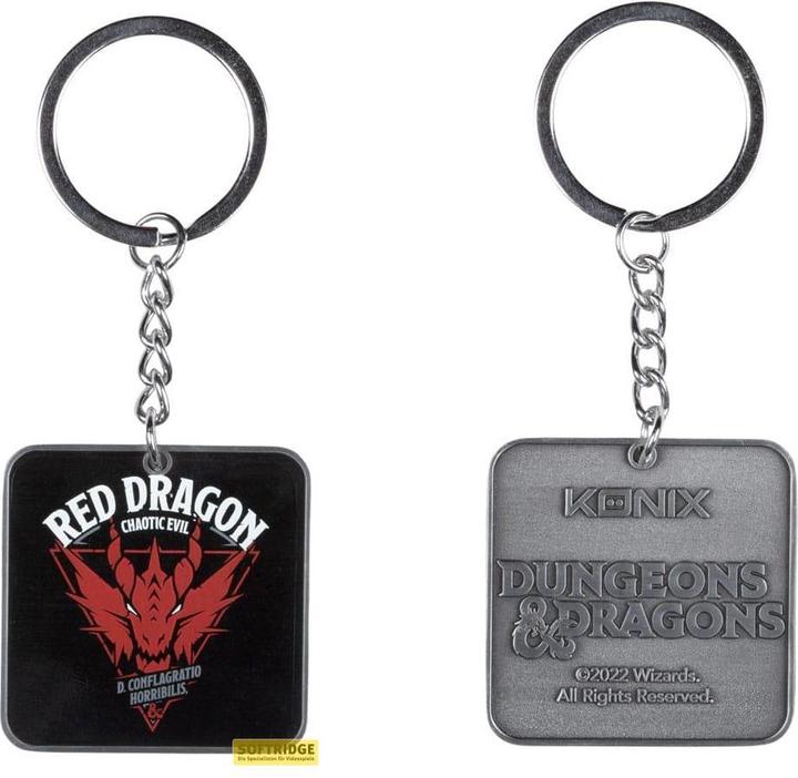 Konix Dungeons & Dragons porte-clés Red Dragon