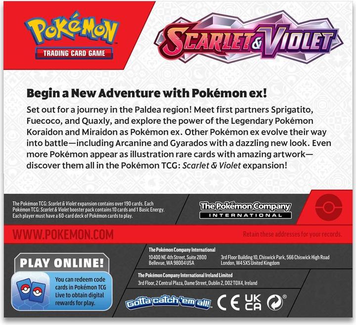 Produktbild Pokémon Scarlet & Violet (Englisch, Booster Display)