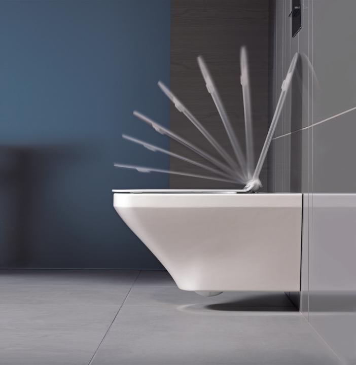 Produktbild Duravit WC-Sitz DURASTYLE m Absenkauto abnehmbar verlängert weiss