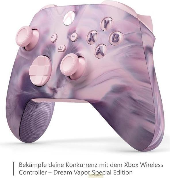 Productafbeelding Microsoft Xbox Wireless Controller - Dream Vapor (Special Edition) (Xbox serie X, Xbox serie S, Xbox One X, Xbox One S)