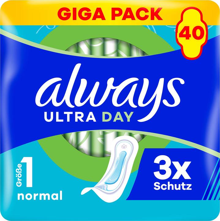 Actual product image Always Ultra Day Normal (40 x, Sanitary pads)