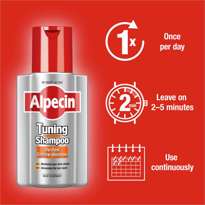 Produktbild Alpecin Tuning-Shampoo (200 ml, Flüssiges Shampoo)