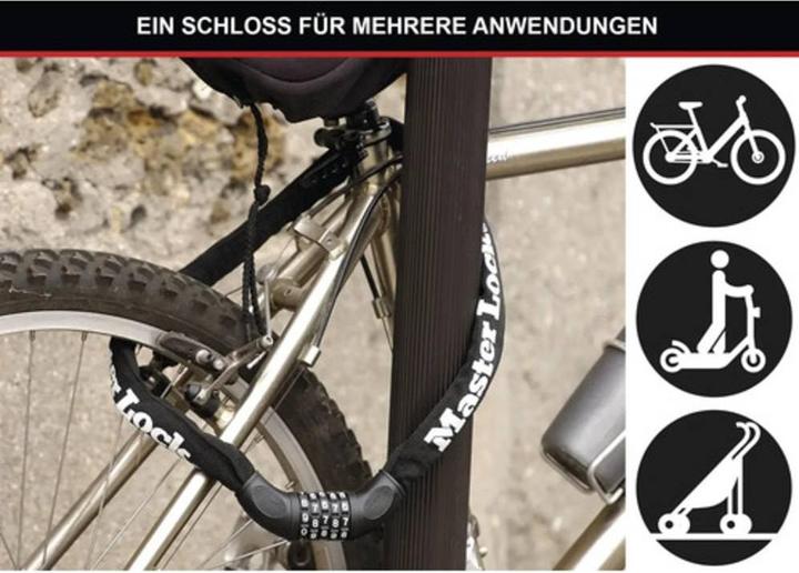 Image du produit Master Lock 8392 Antivol à chaîne (90 cm)