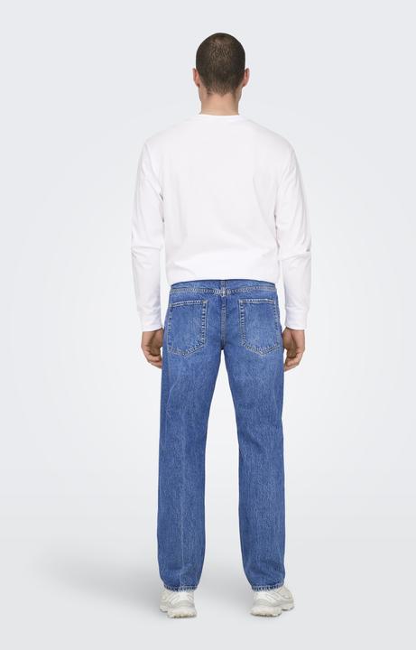 Immagine prodotto Only & Sons Jeans taglio dritto a vita media Jeans dalla vestibilità regolare (34)