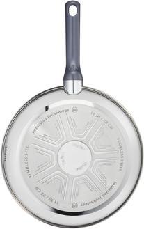 Immagine prodotto Tefal G7130614 Pan All Purpose Round (28 cm, Padella per friggere, Acciaio inossidabile)