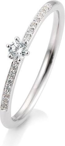Produktbild Breuning Verlobungsring Pavé (52, 585/14 K Gold)