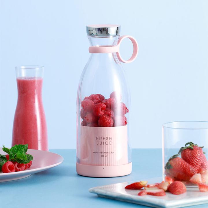 Immagine prodotto PhoneLook Fresh Juice Smoothie Maker mixeur 350ml frullatore portatile con stazione di carica a induzione USB