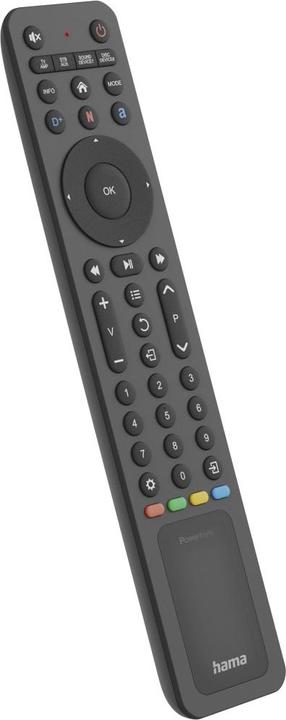 Image du produit Hama Universal-Fernbedienung TV, IR, Solar, für 8 Geräte, lernfähig, App-Tasten (Télécommande universelle, Infrarouge)