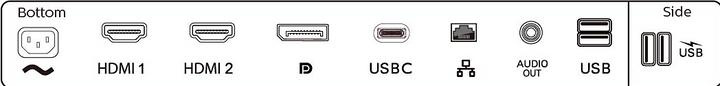 Image du produit Philips 279P1/00 27" UHD IPS DISPONIBLE avec USB-C/DP/HDMI PD 65W (3840 x 2160 pixels, 27")