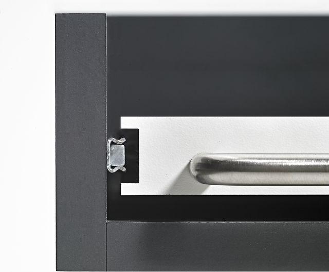 Produktbild Hettich Schubladenschiene Teilauszug 500 mm verzinkt 9136703 2 Stück