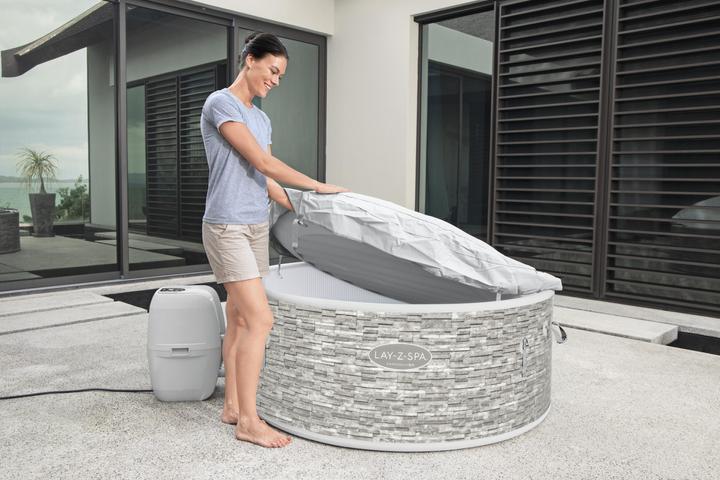 Actual product image Bestway Lay-Z-Spa® Vancouver AirJet Plus Hot Tub 5 Persons - 1.55m x 60cm (5 pers.)