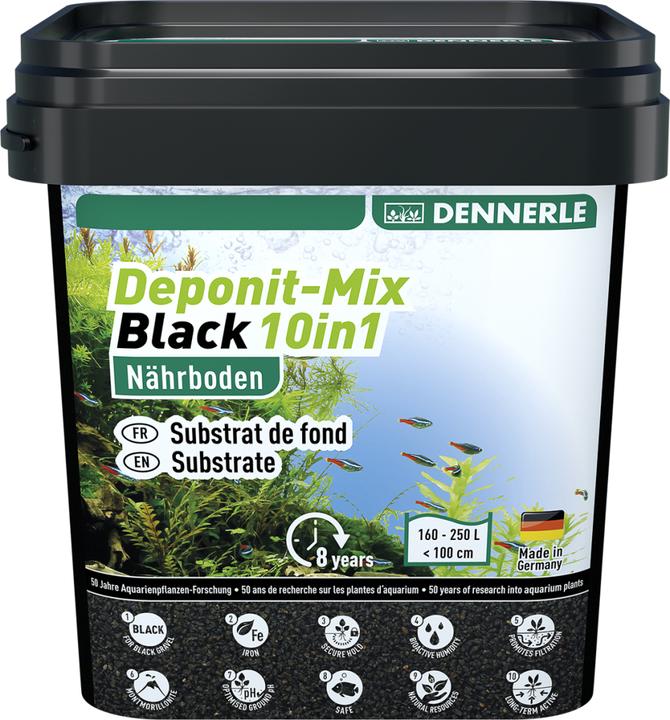 Image du produit Dennerle DeponitMix Black 10in1 (Entretien des plantes d'aquarium)