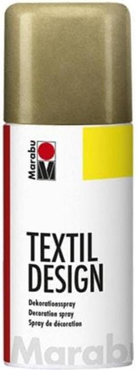 Actual product image Marabu Decoration spray textile design (Gold, 150 ml)