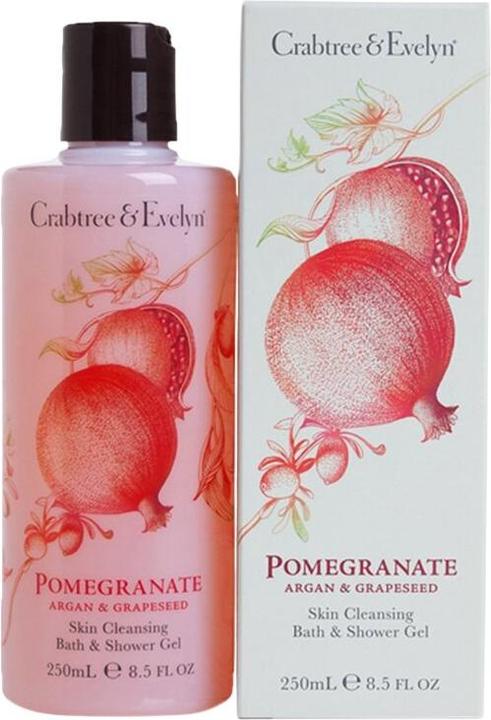 Produktbild John Richmond Crabtree & Evelyn Granatapfel Argan Traubenkern Reinigungsduschgel für alle Hauttypen, 250 ml (250 ml)