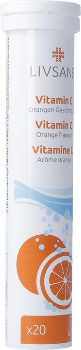 Produktbild Livsane Vitamin C (20 Stück, Brausetablette, 101 g)