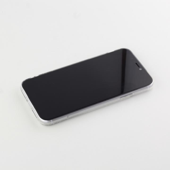 Produktbild PhoneLook Hülle Gummi silberner Pailletten mit Ring grün (Apple iPhone 11 Pro)