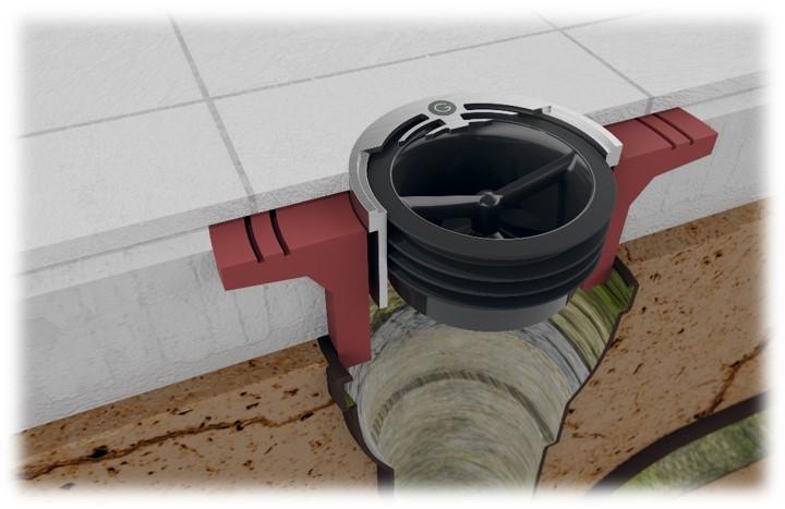 Image du produit Green Drain Waterfree floordrain trapseal 75-85mm