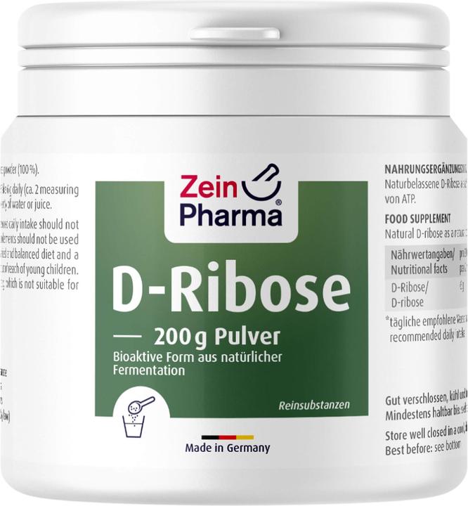 Actual product image Zein Pharma D-Ribose (1 Piece, Powder, 200 g)