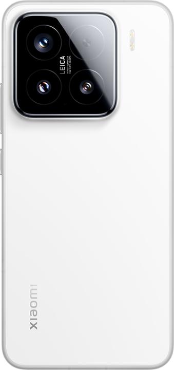 Actual product image Xiaomi 15 (512 GB, White, 6.36", Dual SIM, 50 Mpx, 5G)