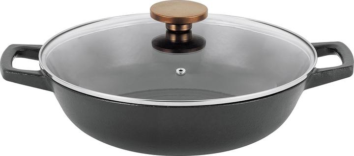 Produktbild Beka Wokpfanne 'Nori' (30 cm, Wok Pfanne, Gusseisen)