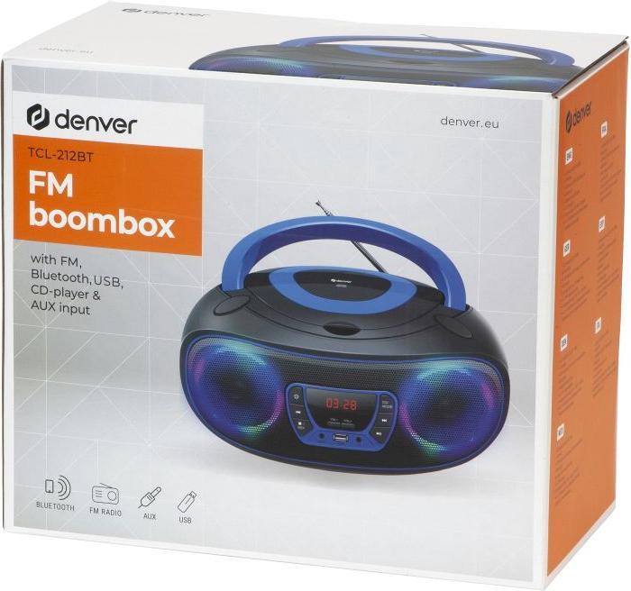 Image du produit Denver TCL-212BT (FM, Bluetooth)
