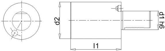 Immagine prodotto Magni Cilindro vuoto VDI A2 40x320mm FORTIS