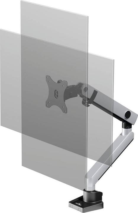 Produktbild Durable Monitorhalt. SELECT PLUS m Arm f 1 Mon. Tischb. Sil. (Tisch, 32.01")