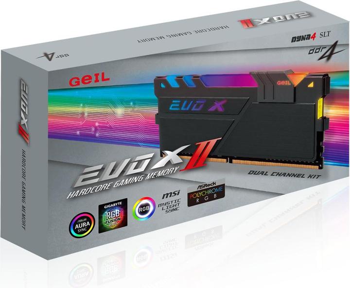 Image du produit GeIL Evo X II series (2 x 8GB, 2666 MHz, RAM DDR4, DIMM)