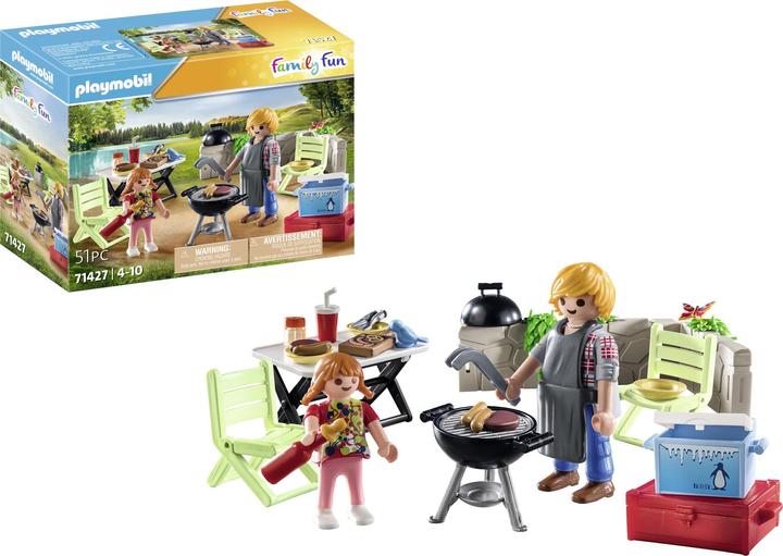 Actual product image Playmobil 71427 Barbecue together (71427, Playmobil Family Fun)
