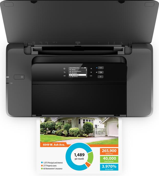 Produktbild HP OfficeJet 200 Mobile (Tintenpatrone, Farbe)