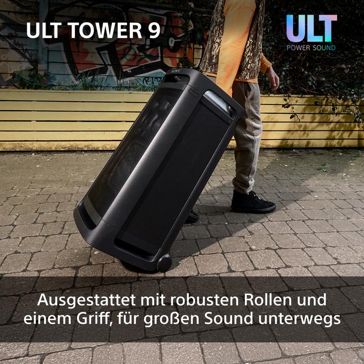 Immagine prodotto Sony ULT Tower 9 (25 h, Corrente elettrica, Batteria ricaricabile)