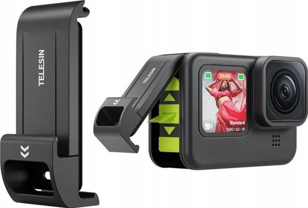 Image du produit Telesin Drzwiczki Ładowania Klapka Baterii Zaślepka Z Otworem Usb-c Do Gopro Hero 11 10 9 / Gp-clc-g11 (9, 11)