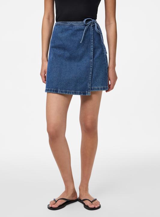 Produktbild Pieces PCFIBBO HW WICKEL JEANS Minirock (XL)