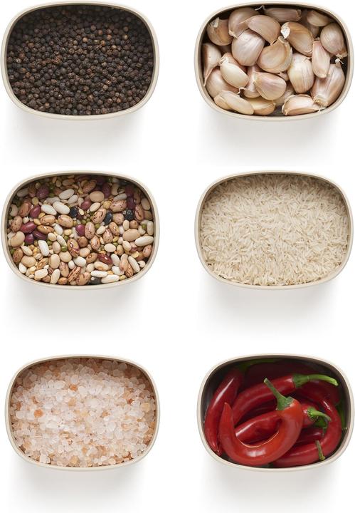 Actual product image Guzzini 181801156 - S Storage Jar 'Tierra' 123 x 94 x H11cm - 500cc (0.50 l)