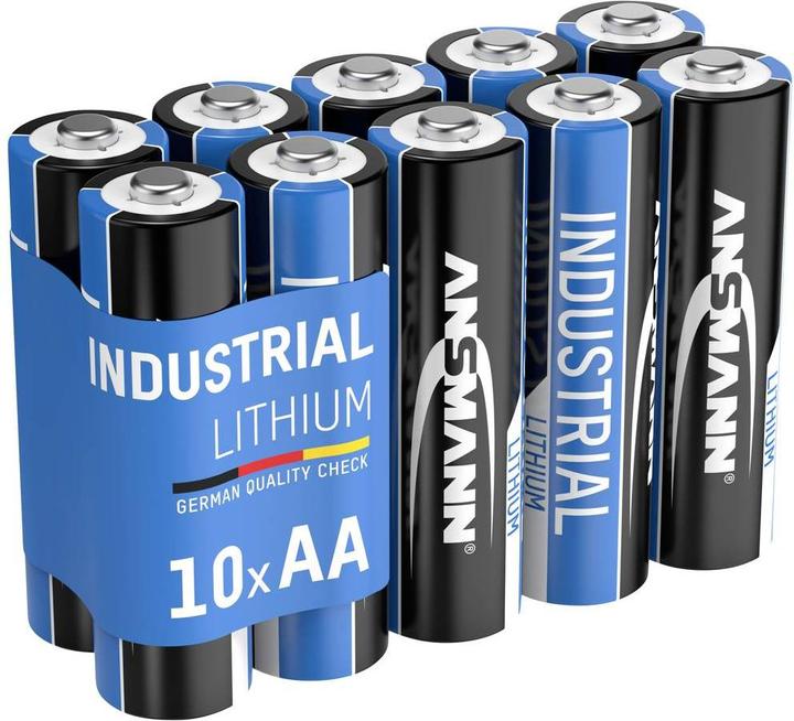 Produktbild Ansmann Mignon (AA)-Batterie Lithium L (10 Stk., AA, 3000 mAh)