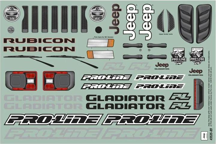 Actual product image Pro-Line Gladiator