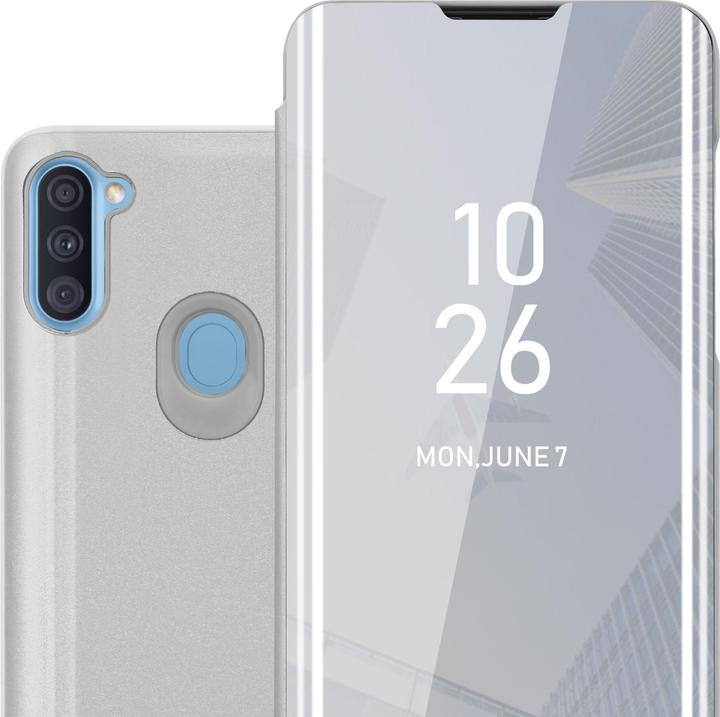 Productafbeelding Cadorabo Boek Smart View Spiegelhoes (Samsung Galaxy M11, Samsung Galaxy A11)