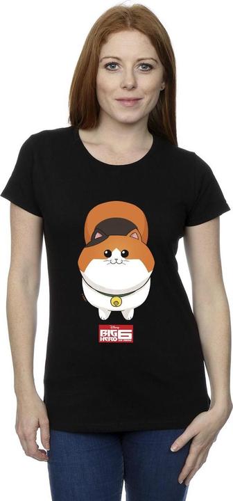 Immagine prodotto Disney Big Hero 6 Baymax Kitten Face Maglietta Donna (L)