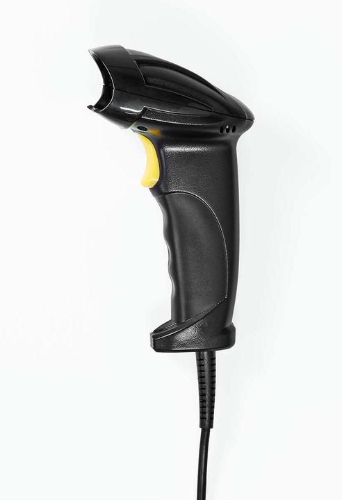 Actual product image Nedis Barcodescanner | Laser | Wired | 1D Linear | Power supply via USB | USB2.0 (1D barcodes)